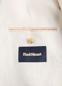 Paul Stuart Silk & Linen Herringbone Jacket, thumbnail 3