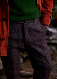 Paul Stuart Shetland Wool Tweed Trouser, thumbnail 4