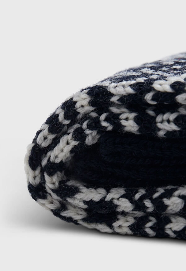 Paul Stuart Wool Blend Snowflake Sock, image 2