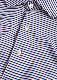 Paul Stuart Multi Color Stripe Performance Polo, thumbnail 2