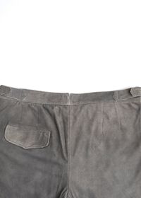Paul Stuart Grey Leather Pant, thumbnail 3