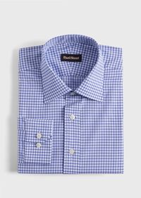Paul Stuart Graph Check Slim Fit Dress Shirt, thumbnail 1