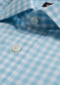 Paul Stuart Mélange Check Dress Shirt, thumbnail 2