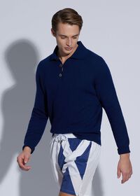 Paul Stuart Cashmere Polo Sweater, thumbnail 2