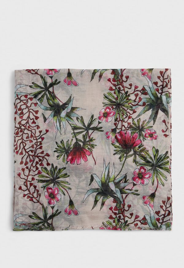 Paul Stuart Floral Scarf, image 2
