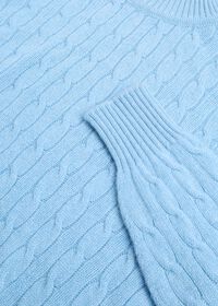 Paul Stuart Scottish Cashmere Cable Knit Turtleneck, thumbnail 2