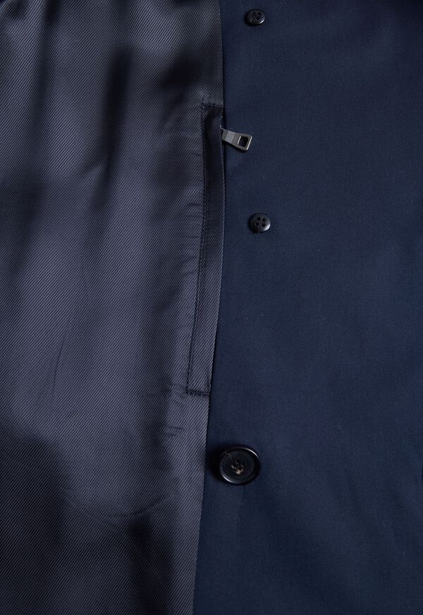 Paul Stuart Double Breasted Cotton Trench Coat, image 6