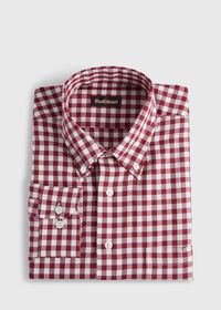 Paul Stuart Gingham Flannel Sport Shirt, thumbnail 1