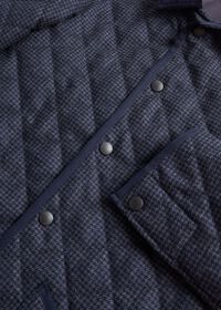 Paul Stuart Quilted Loden Barn Jacket with Corduroy Collar, thumbnail 3