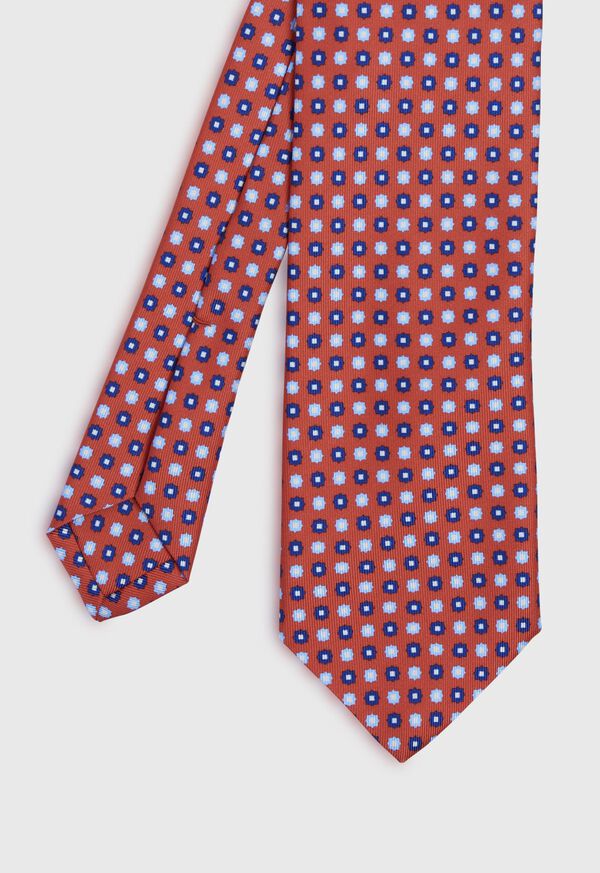 Paul Stuart Small Floral Silk Tie, image 1