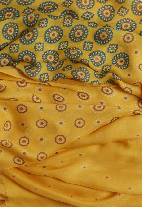 Paul Stuart Modal Medallion Print Scarf, image 3
