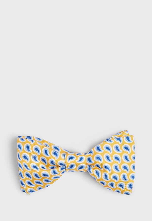 Paul Stuart Silk Allover Pine Bowtie, image 1
