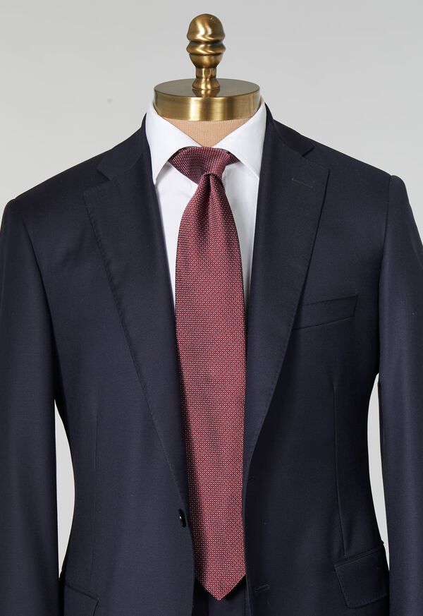 Paul Stuart Micro Jacquard Solid Tie, image 2