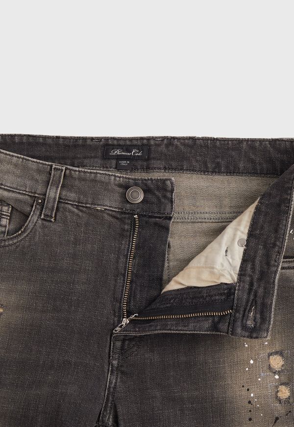 Paul Stuart Vintage Finish Denim Pant, image 2