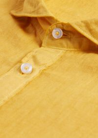 Paul Stuart Linen Half Placket Sport Shirt, thumbnail 3