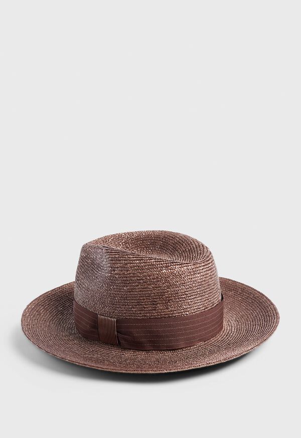Paul Stuart Straw Fedora, image 1