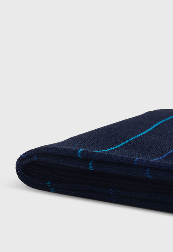 Paul Stuart Cotton Horizontal Stripe Sock, image 2