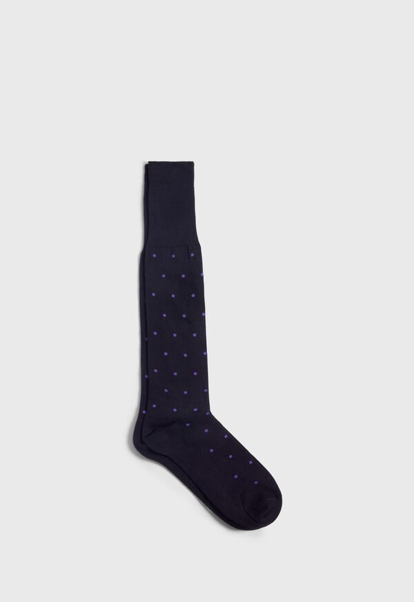 Paul Stuart Cotton Dotted Sock, image 1
