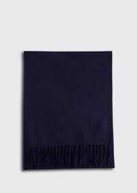 Paul Stuart Cashmere Solid Color Scarf with Embroidered Logo, thumbnail 27