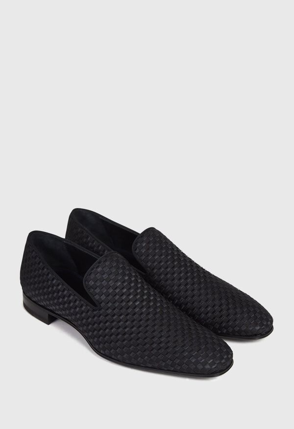 Paul Stuart Harrier Woven Formal Slip-On Pump, image 3