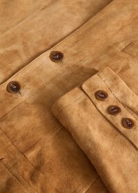 Paul Stuart Raw Edge Distressed Suede Jacket, thumbnail 4