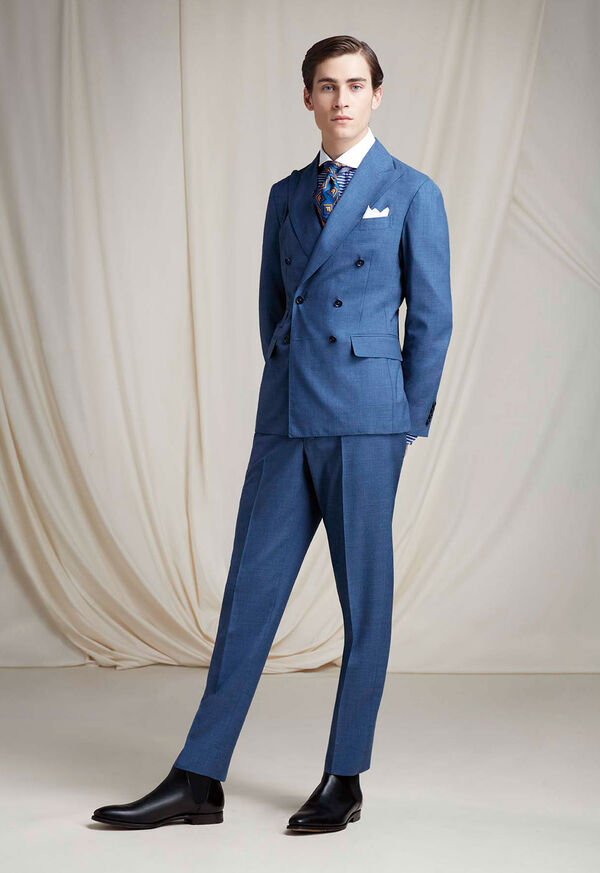 Paul Stuart Phineas Cole Mid Blue Suit, image 2