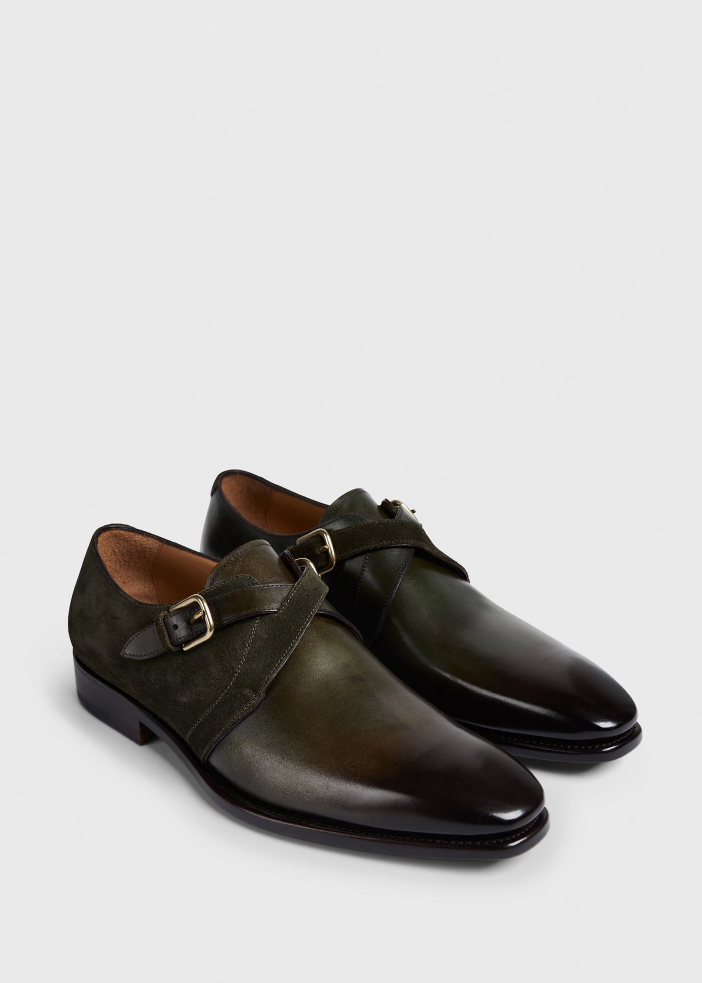 van heusen monk strap shoes