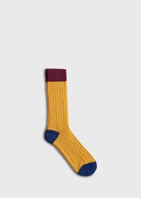 Paul Stuart Cotton Blend Ribbed Sock, thumbnail 1