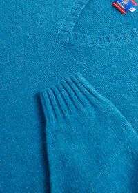 Paul Stuart Shetland Wool V-Neck Sweater, thumbnail 2