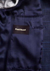 Paul Stuart Wool Blend Plaid Spring/Summer Sport Jacket, thumbnail 3