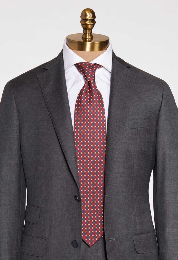 Paul Stuart Vintage Block Print Tie, image 2