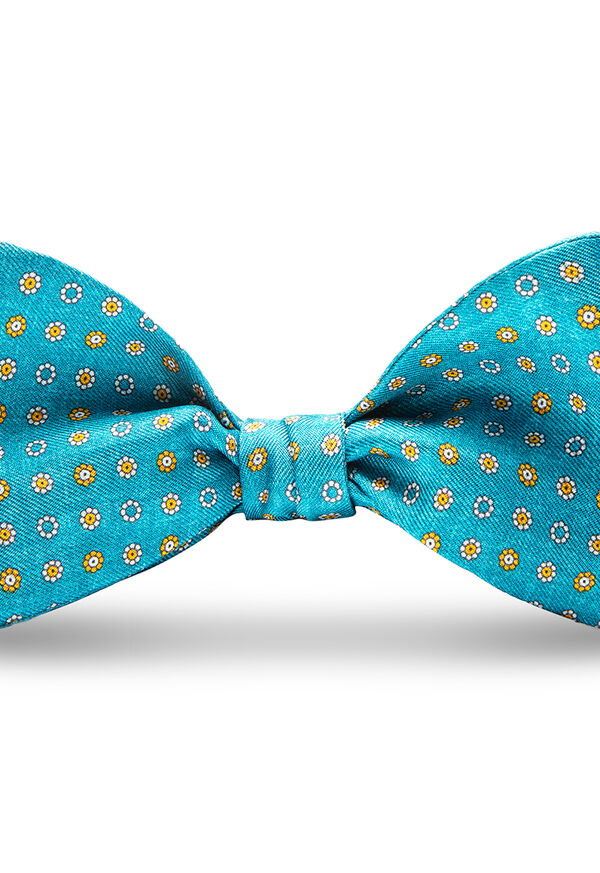 Paul Stuart Small Floral Bow Tie, image 2