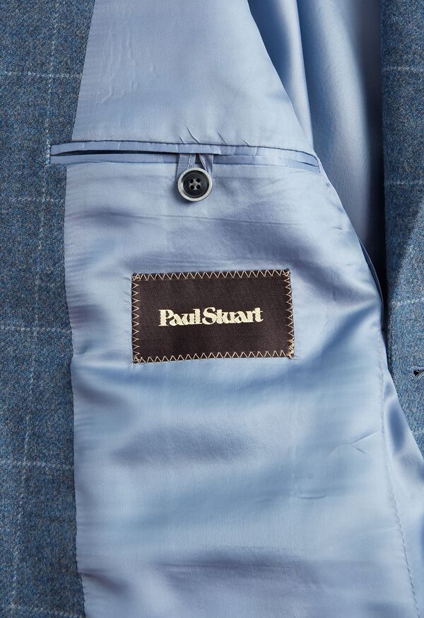 Paul Stuart Windowpane Wool & Cashmere Stuart Jacket, image 3