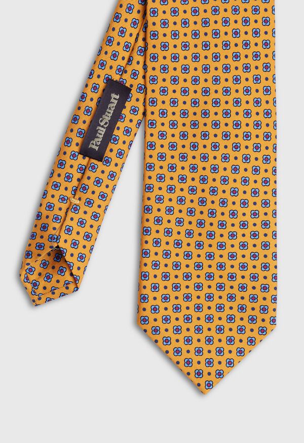 Paul Stuart Small Printed Medallion Tie, image 1