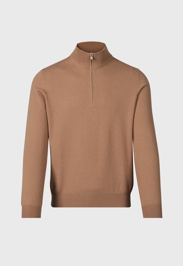 Paul Stuart Cashmere 1/4 Zip Sweater, image 1
