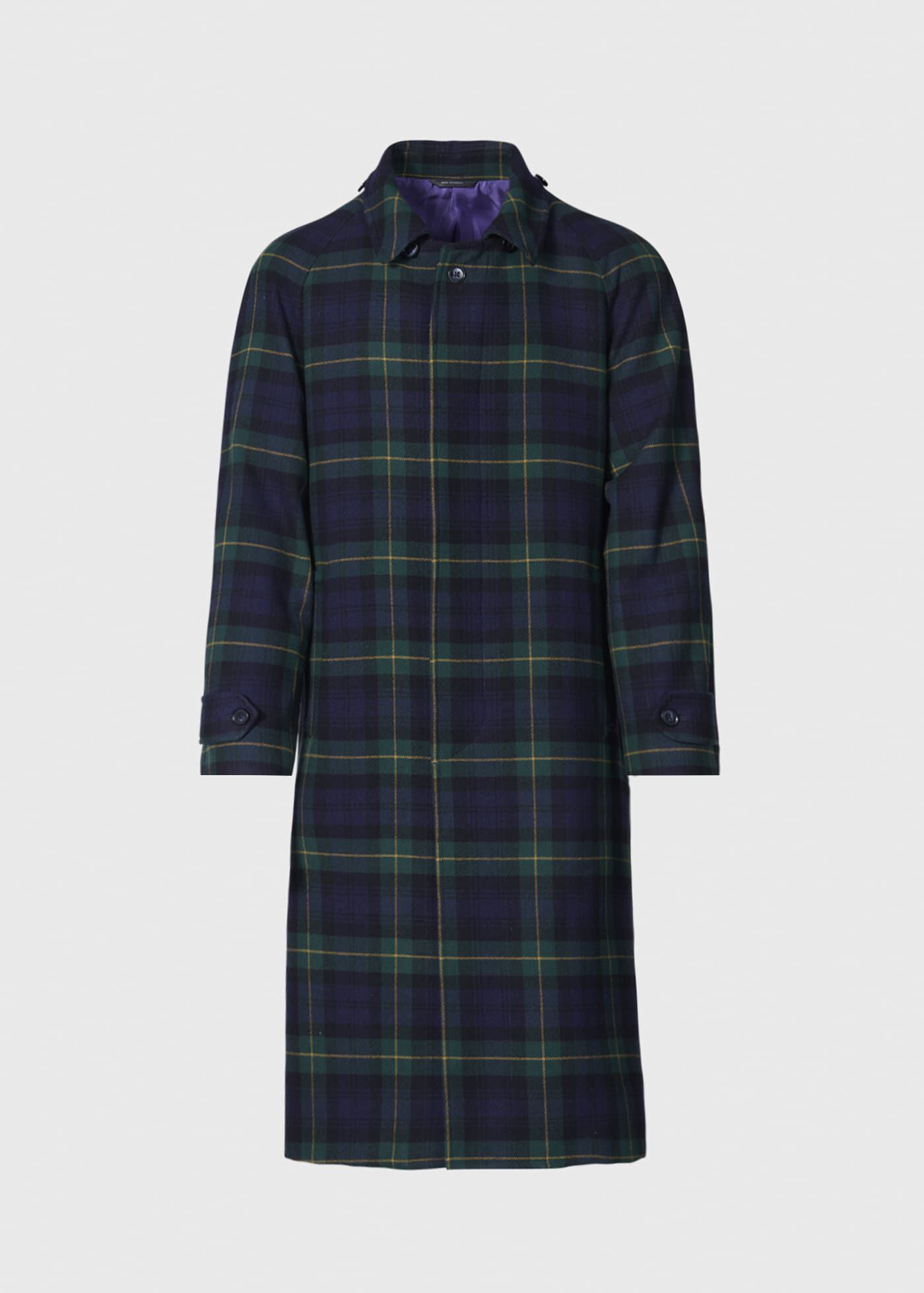 Burberry plaid cape cheap