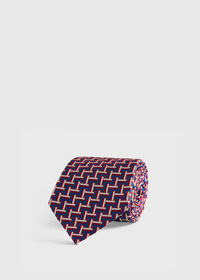Paul Stuart Woven Silk Basketweave Tie, thumbnail 1