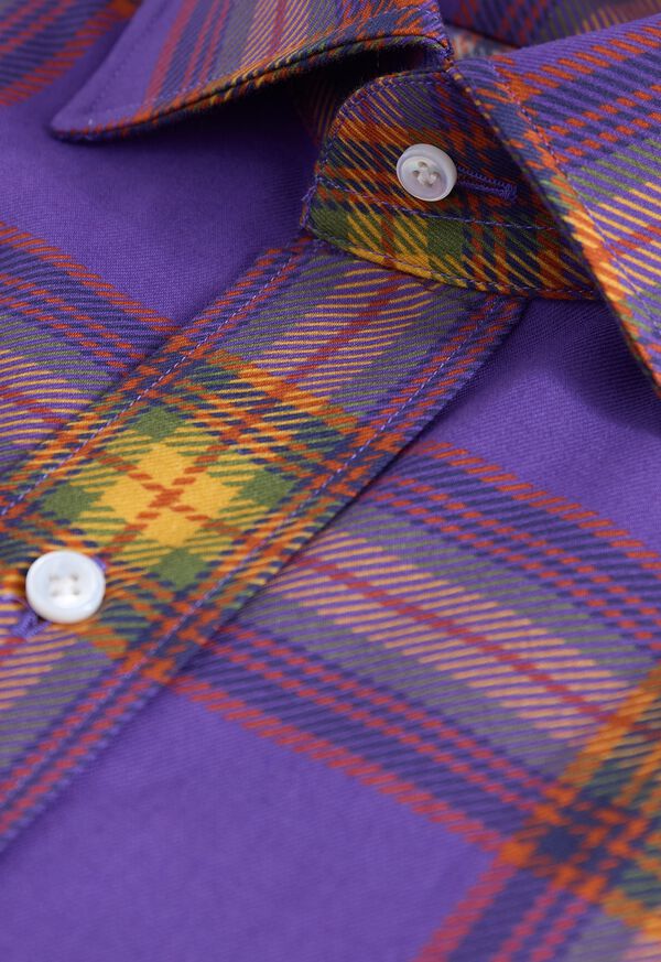 Paul Stuart Plaid Print Sport Shirt, image 2
