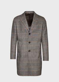 Paul Stuart Merino Wool Glenn Plaid Coat, thumbnail 1