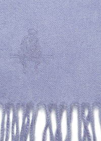 Paul Stuart Oversized Cashmere Logo Scarf, thumbnail 2