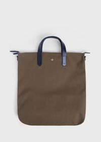 Paul Stuart Mismo Cotton Shopper Crossbody Tote, thumbnail 1