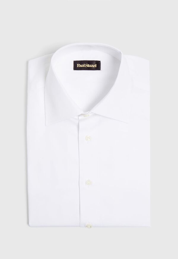 Paul Stuart White Broadcloth Dress Shirt, image 1