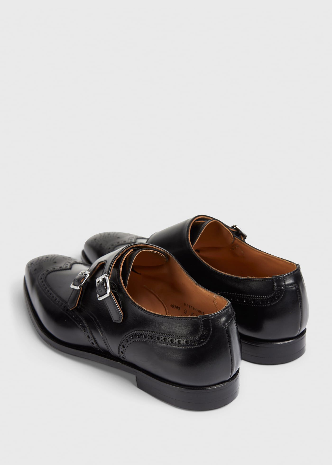 Hawthorne Leather Double Monk Strap