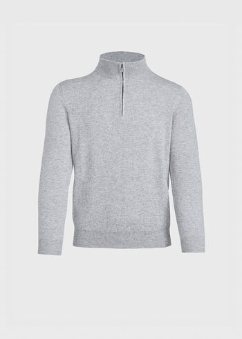 Paul Stuart Cashmere 1/4 Zip Sweater