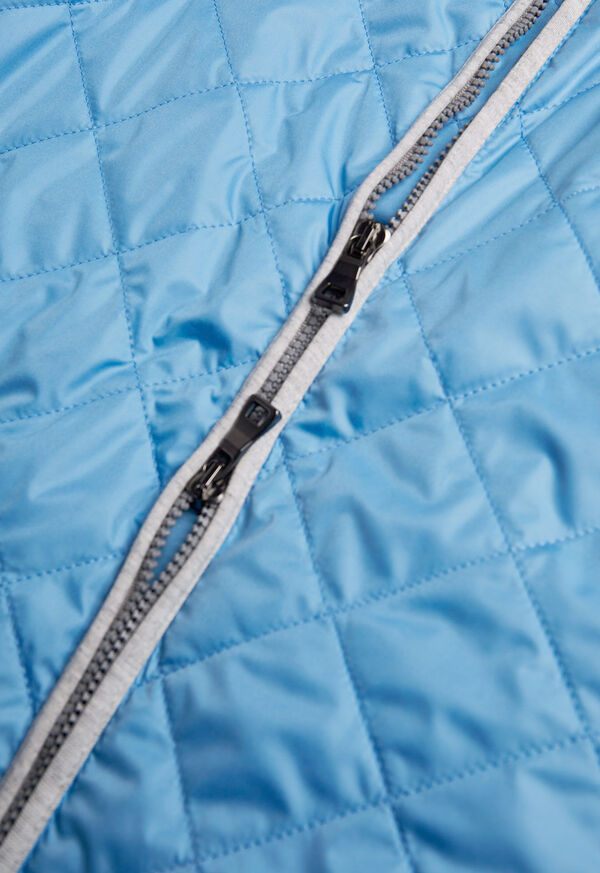 Paul Stuart Quilted Nylon Vest with Wool Trim, image 10