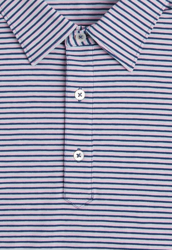 Paul Stuart Cotton Blend Stripe Polo, image 4