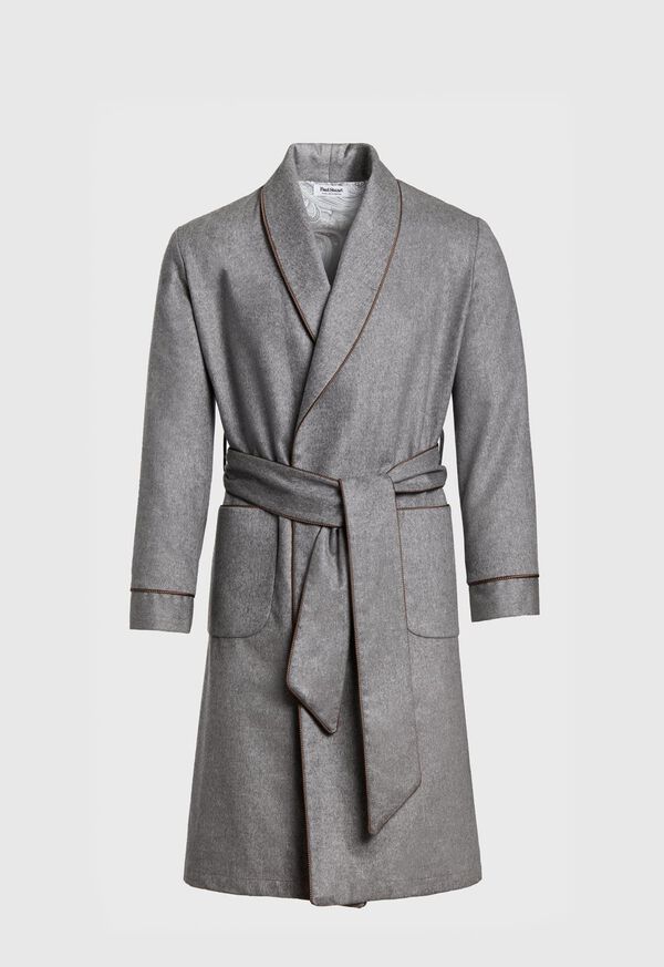 Paul Stuart Cashmere Herringbone Robe, image 1