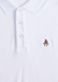 Paul Stuart Pima Interlock Logo Polo, thumbnail 2