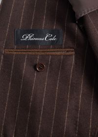 Paul Stuart Chalk Stripe Flannel Suit, thumbnail 5