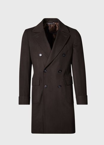 Paul Stuart Wool & Cashmere Double Breasted Coat